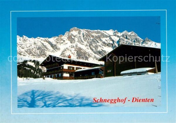 Dienten Hochkoenig Ferienwohnungen Schnegghof