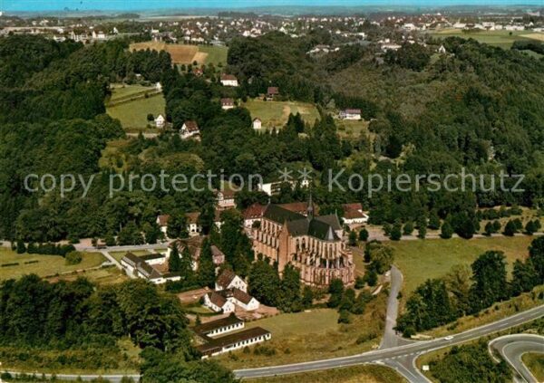 Altenberg Rheinland Fliegeraufnahme Altenberger Dom