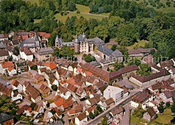 Laubach Hessen Fliegeraufnahme Naturpark Hoher Vogelsb