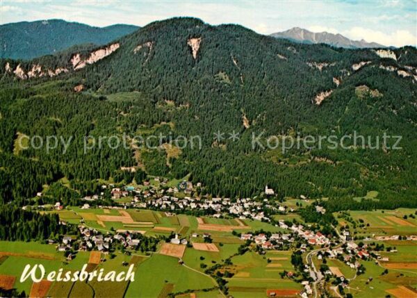 Weissbriach Fliegeraufnahme