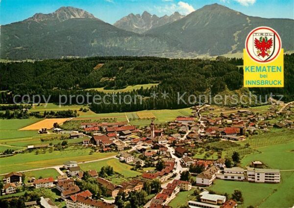 Kematen Tirol Fliegeraufnahme