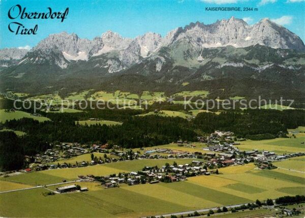 Oberndorf Tirol Fliegeraufnahme