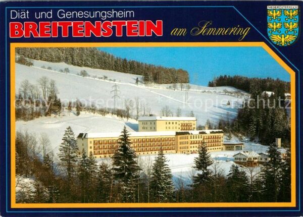 Breitenstein Niederoesterreich Diät- und Genesungsheim am Semmering