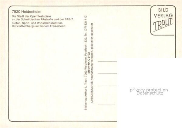 Heidenheim Brenz Michaelskirche Brunnenhof Burgruine Kin – Bild 2