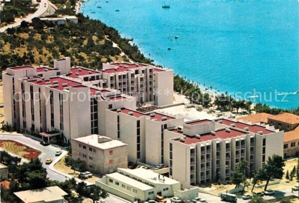 Tucepi Hotel Alga Fliegeraufnahme