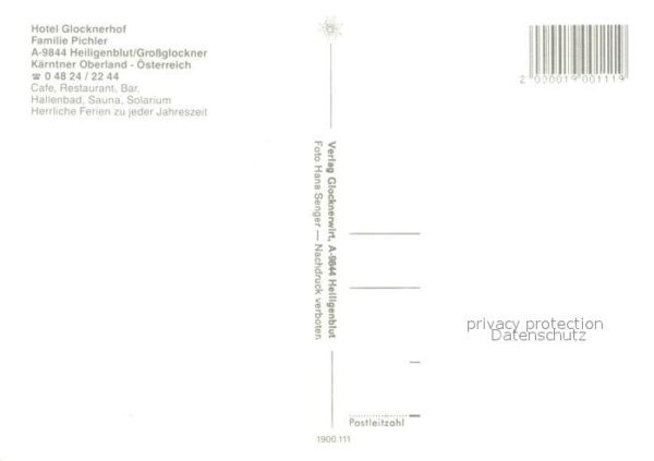 Heiligenblut Kaernten Hotel Glocknerhof Kirche Grossglockner – Bild 2