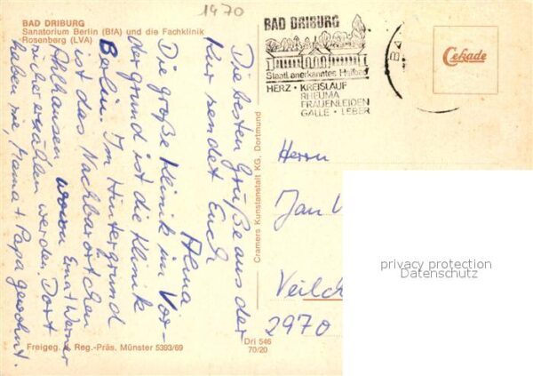 Bad Driburg Sanatorium Berlin und Fachklinik Rosenb – Bild 2