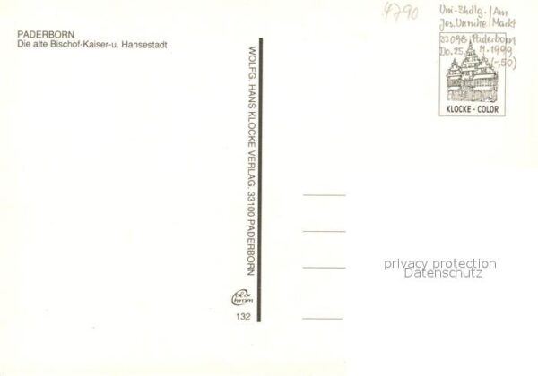 Paderborn Alte Bischof Kaiser und Hansestadt Flie – Bild 2