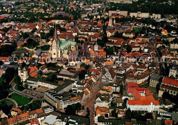 Paderborn Stadtmitte Fliegeraufnahme