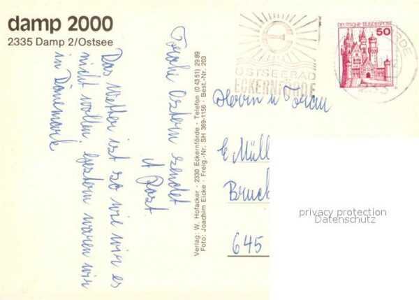 Damp 2000 Ostsee Resort Ferienpark Hafen Fli – Bild 2