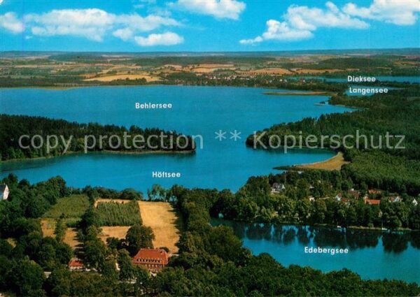 Ploen See Holsteinische Seenplatte Naturpark Hols