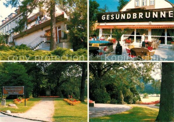 Bad Helmstedt Hotel Gesundbrunnen Restaurant Terrasse
