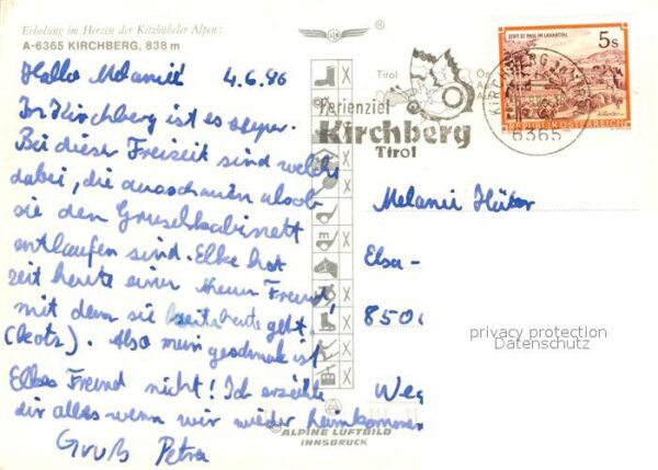 Kirchberg Tirol Kitzbüheler Alpen Fliegeraufnahme – Bild 2