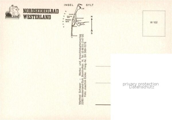 Westerland Sylt Fliegeraufnahme Strand – Bild 2