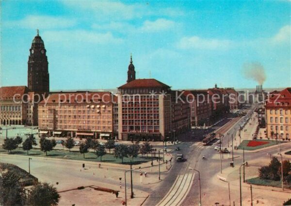 Dresden Pirnaischer Platz Thälmann Straße