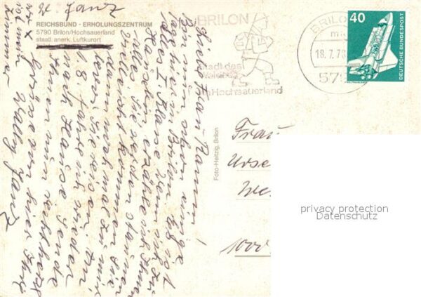 Brilon Reichsbund Erholungszentrum – Bild 2