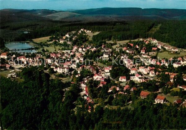Hahnenklee-Bockswiese Harz Fliegeraufnahme