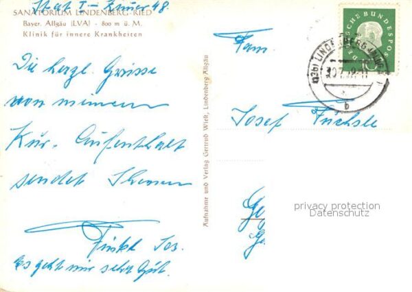 Lindenberg Allgaeu Ried Sanatorium – Bild 2