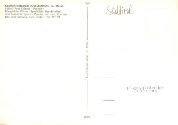Saltaus Gasthaus Restaurant Quellenhof Schwimmb – Bild 2