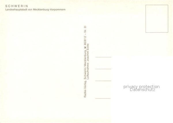 Schwerin Mecklenburg Fliegeraufnahme – Bild 2