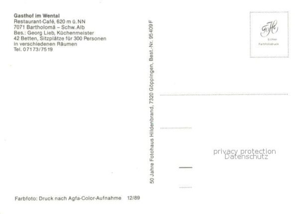Bartholomae Gasthof im Wental – Bild 2