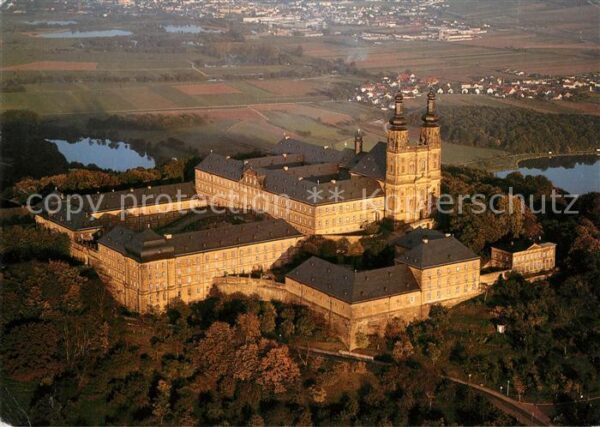 Kloster Banz Fliegeraufnahme Lichterfels