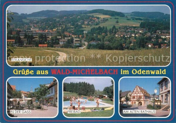 Waldmichelbach Freibad Altes Rathaus In der Gass
