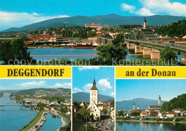Deggendorf Donau Teilansichten
