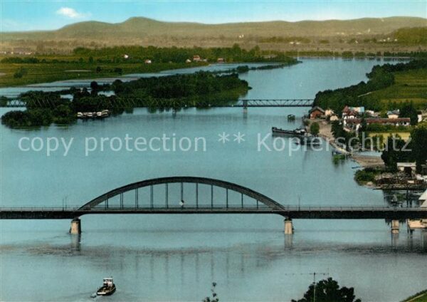 Deggendorf Donau Donaupartie Brücke