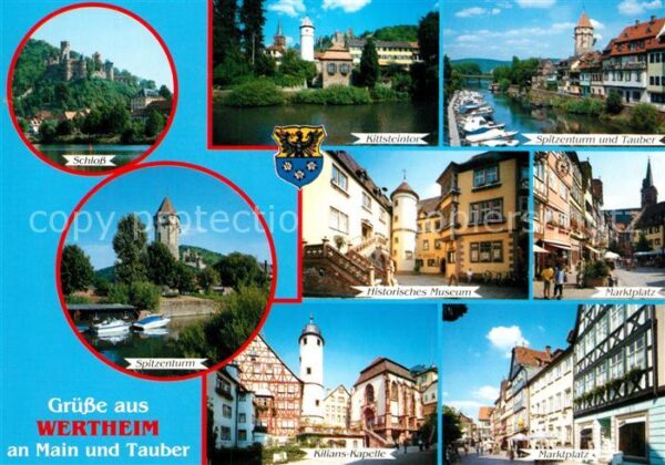 Wertheim Main Schloss  Kilians-Kapelle Historisches M