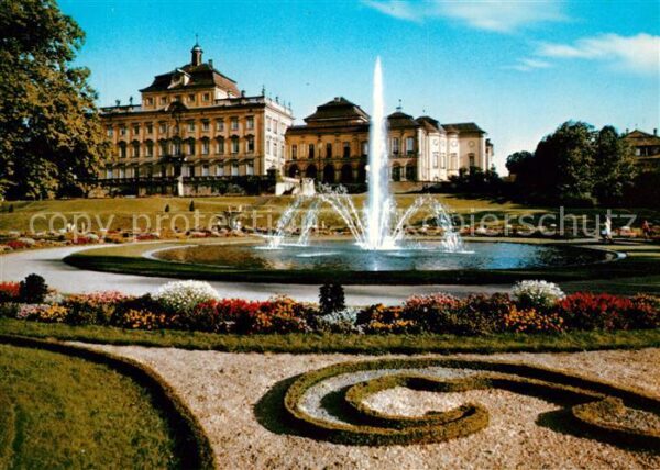 Ludwigsburg Wuerttemberg Gartenschau Blühendes Barock Planie Alt