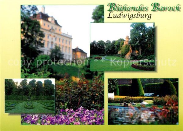 Ludwigsburg Wuerttemberg Blühendes Barock