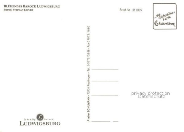 Ludwigsburg Wuerttemberg Blühendes Barock – Bild 2