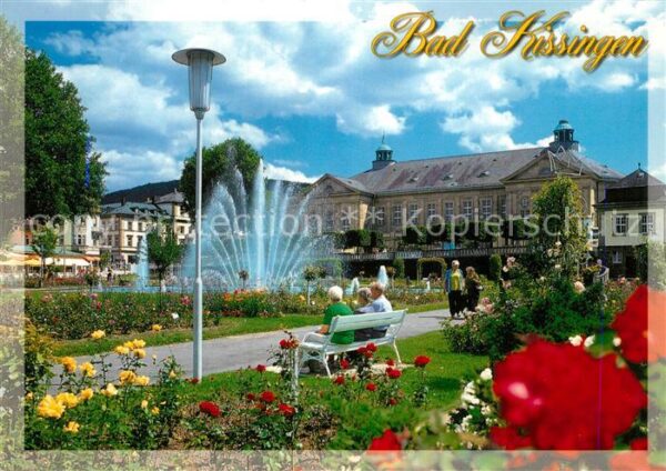 Bad Kissingen Bayerisches Staatsbad Rosengarten