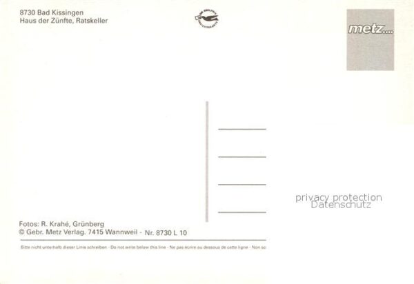 Bad Kissingen Haus der Zünfte Ratskeller – Bild 2