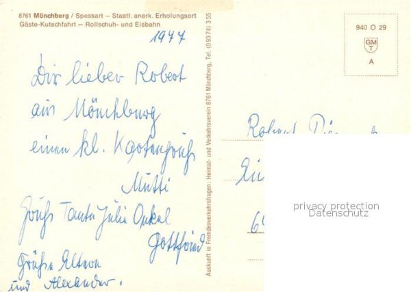 Moenchberg Spessart Campingplatz Pferdekutsche Rollschuhbah – Bild 2