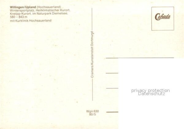 Willingen Sauerland Kurklinik Hochsauerland – Bild 2