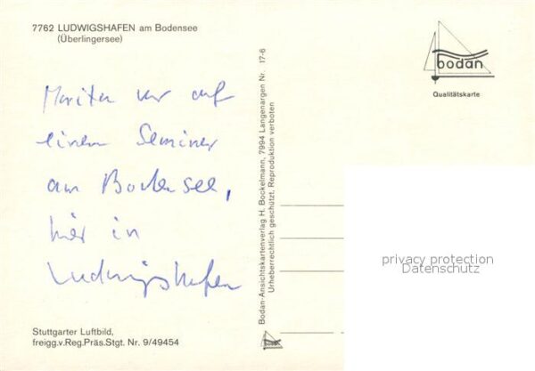 Ludwigshafen Bodensee Fliegeraufnahme – Bild 2