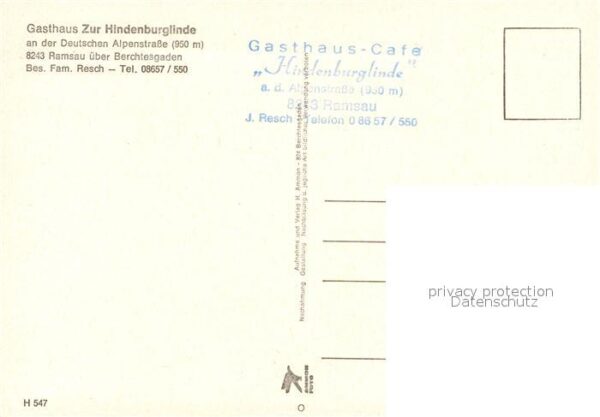 Ramsau Berchtesgaden Gasthaus Zur Hindenburglinde – Bild 2