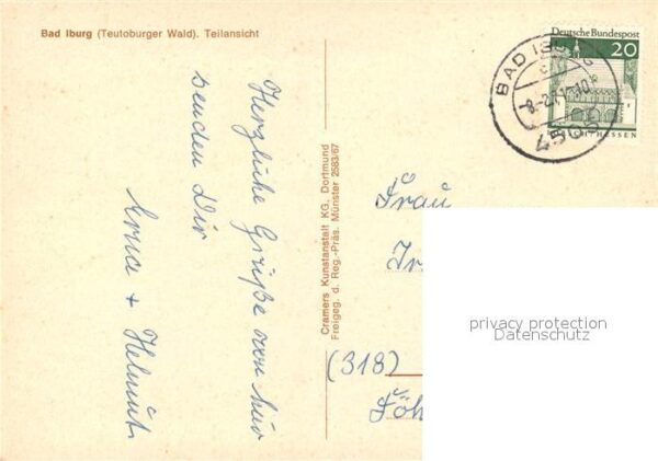 Bad Iburg Fliegeraufnahme – Bild 2