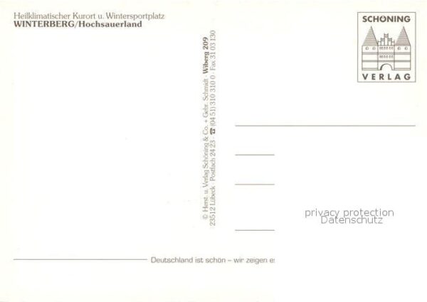 Winterberg Hochsauerland Kirche Schwimmbad Kurpark – Bild 2
