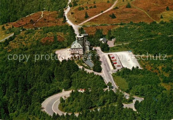 Winterberg Hochsauerland Fliegeraufnahme Kahler Asten Astenturm