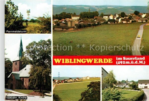 Wiblingwerde Nachrodt 1000jährige Kirche Fernmeldetu