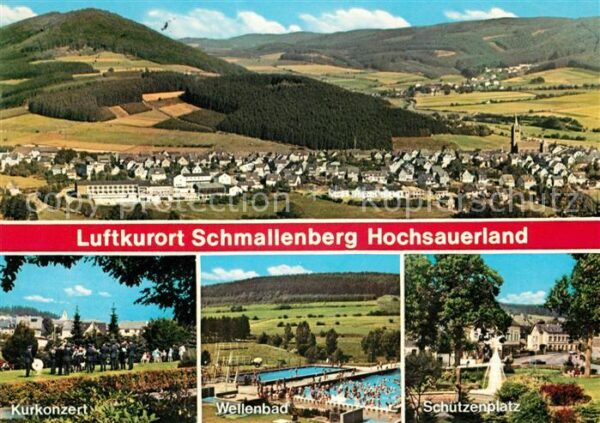 Schmallenberg Panorama Kurkonzert Wellenbach Schützen