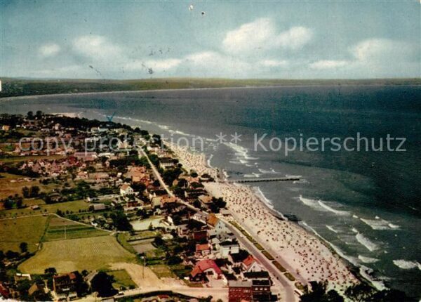 Niendorf Ostseebad Fliegeraufnahme Strand
