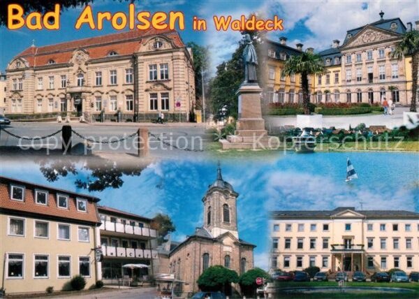 Bad Arolsen Stadtkirche Residenzschloss Neues Schlo