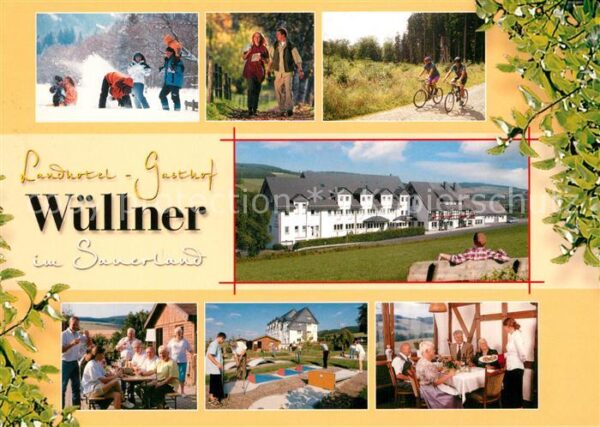 Altenfeld Sauerland Gasthaus Hotel Wüllner Minigolf Winterl