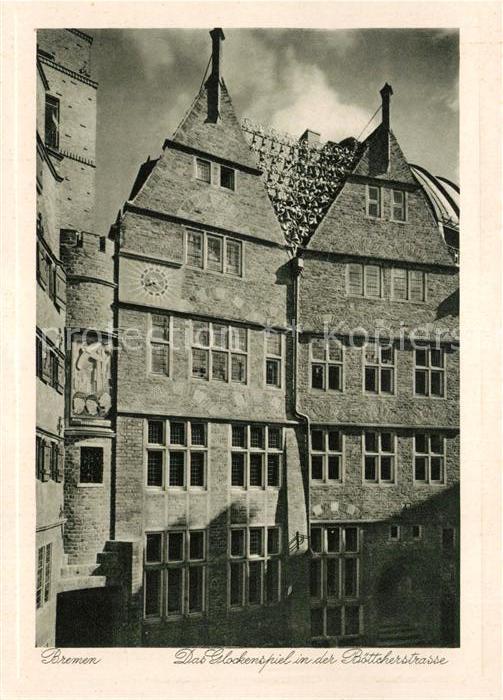 Bremen Böttcherstrasse Glockenspiel