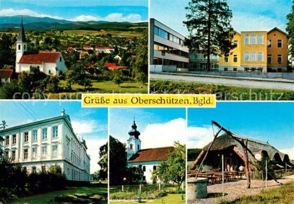 Oberschuetzen Mädchenheim Schule Kirche Czarda