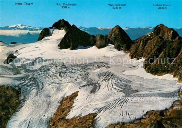 Hoher Dachstein Hohe Tauern Wallnerköpfl Hohes Kreuz
